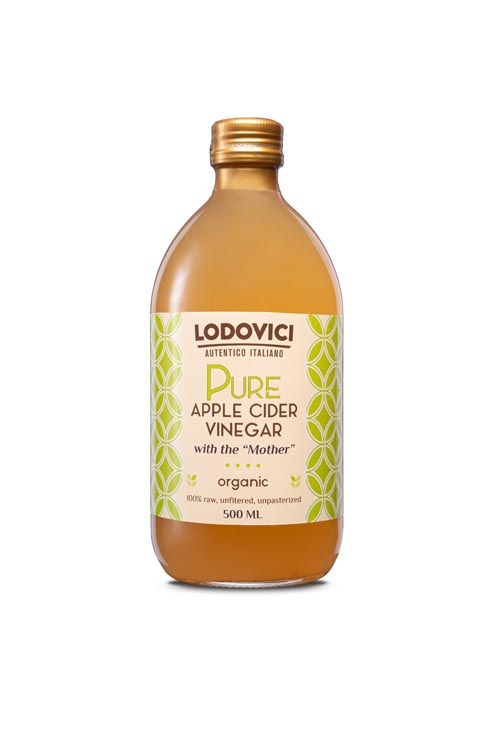 Aceto di mele biologico con madre non filtrato