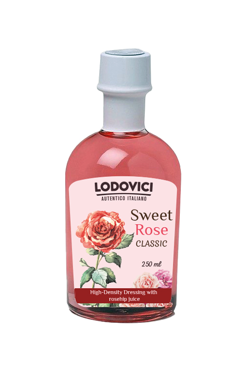 Sweet Rose - High density vinegar condiment with Rosehip Juice 